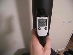 First Burn, Pics! = Questions! Do I need insulating Batt above my baffle? Are my temps too hot?