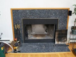 Wood burning insert for Newer Heatilator