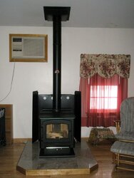 New stove install englander 30