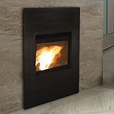 Pellet fireplace