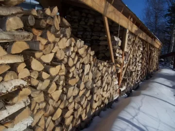 [Hearth.com] Wood shed roof dripping liquid water