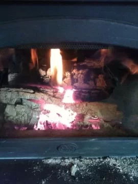 [Hearth.com] Burning thru some walnut
