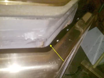 [Hearth.com] Quadrafire Classic Bay 1200 Fire Box Air Leak above door - Has anyone seen this?