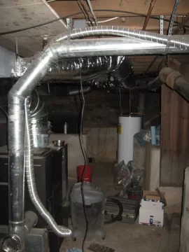 [Hearth.com] Pellet Furnace horizontal vent run question.