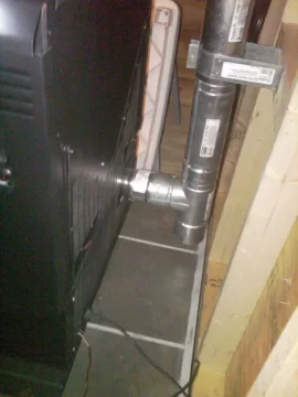 [Hearth.com] Finally, the Quadrafire Classic Bay install of the Refurbished CB1200FS with working pics