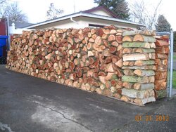 My Supply of Firewood with PICS