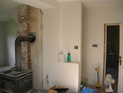 Thinking of moving PE Alderlea T5 closer to (truly) non combustible wall (brick chimney). Advice ple