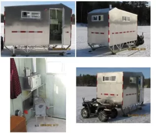 [Hearth.com] Brand new custom Bob house now comes with wood pellet stove!!