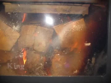 [Hearth.com] The end of the monstrous burn.