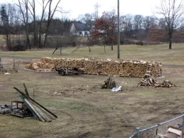 [Hearth.com] My single log skidder in action per request