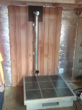 [Hearth.com] Reflecting a little Wood Pellet Stove heat back into the room!!