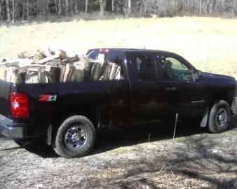 [Hearth.com] Trying to beat the warm weather to retrieve my Hickory.