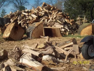 [Hearth.com] shreded oak
