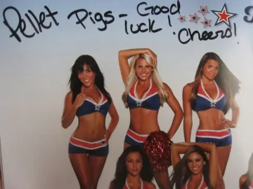 [Hearth.com] All Pigs - lookie here - Pellet Patriot cheerleaders!