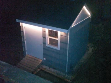 [Hearth.com] Shed Outdoor Lighting is finally in! See Pics
