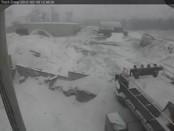 [Hearth.com] The snow's really coming down now