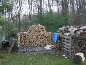 [Hearth.com] Did some splitting and started stacking.