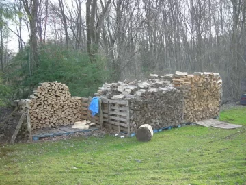 [Hearth.com] Did some splitting and started stacking.