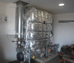 My progress in building a wood fired boiler based on the design by Richard C. Hill