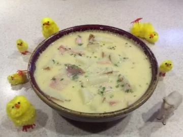 [Hearth.com] ROTW...Potato and ham soup...