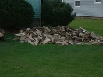 [Hearth.com] Did a little splitting yesterday.
