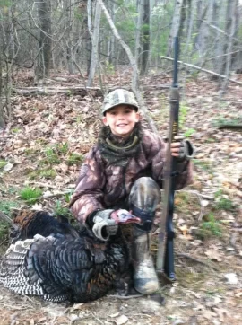 [Hearth.com] little mans first turkey