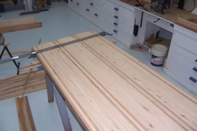 [Hearth.com] Some hard maple & cherry work bench pics