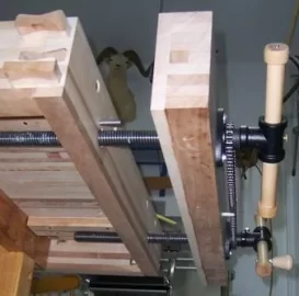 [Hearth.com] Some hard maple & cherry work bench pics