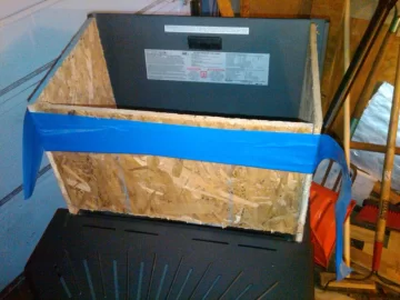 Wood Pellet Stove - Home Made Hopper Extension! | Hearth.com Forums Home