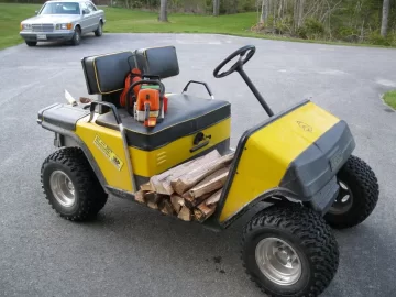 [Hearth.com] After supper wood scrounger pics. See my new forwarder.