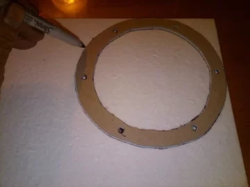 Make your own Combustion Blower Hi Temp Lytherm Gasket from Sheet ...