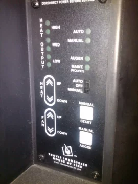 [Hearth.com] Wood Pellet Stove Auto Feature Test -Difference between control panel slide switch or programmable?