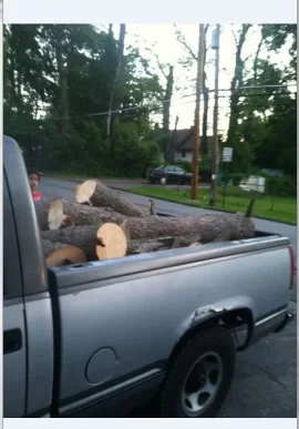 [Hearth.com] Pick Up Truck Load of Maple - Thanks Power Company -2 More Truck Loads