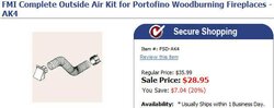 Looking for an inexpensive Outside Air Kit?