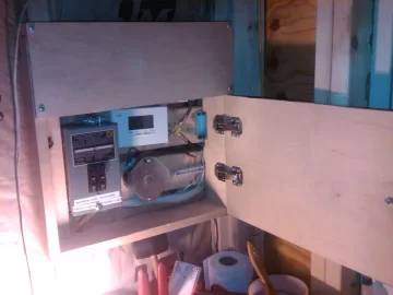 [Hearth.com] Boxing in the Electrical Box with Non-Mortise European Hinges! -Inexpensively!