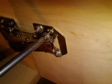 [Hearth.com] Boxing in the Electrical Box with Non-Mortise European Hinges! -Inexpensively!