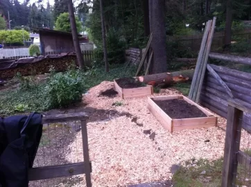 [Hearth.com] Destroyed Fence and garden bed = 5  trees worth of free firewood!