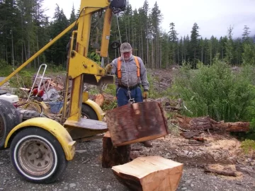 [Hearth.com] 2 Cords Yr Seasoned Oak, Hauled Uphill, With Rattlesnakes!