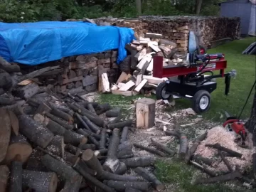 [Hearth.com] Splitting some norway maple