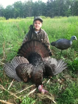[Hearth.com] first turkey for oldest son!