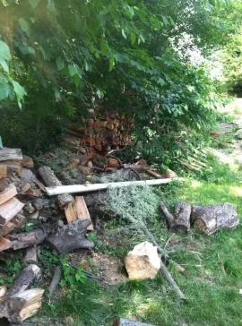 [Hearth.com] Some Stacking Done Today- Then Heavens Opened Up