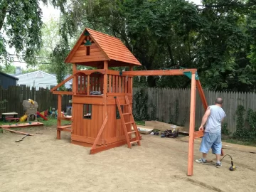 [Hearth.com] Cedar Swing Set (Beginning to End)