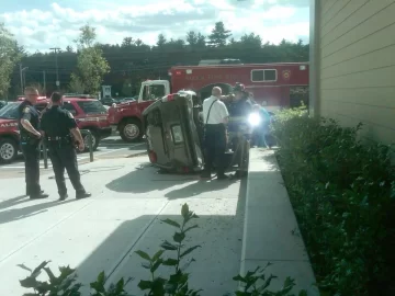 [Hearth.com] What happens when you put the SUV in reverse and floor the gas in the Market Basket parking lot !