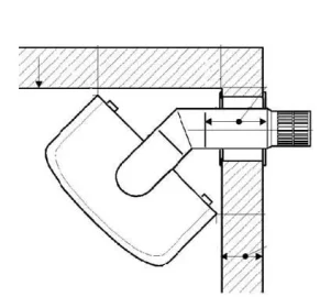 [Hearth.com] Picture of direct vent in corner ?