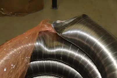 [Hearth.com] Dent in flex liner