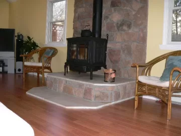 [Hearth.com] Avalon Arbor, Custom Hearth, Cultured Stone
