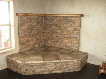 [Hearth.com] Buck Stove 91 and Cultured Stone Hearth on TX High Plains