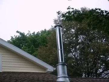 [Hearth.com] ^ inch pipe thru 8 inch pipe?