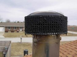 PICS! Cleaned Chimney For First Time This Season ('07-'08) - Needed It Bad!