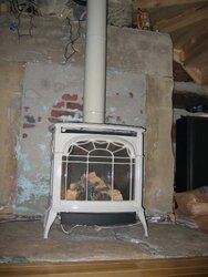 Help!  My fireplace is filled in with concrete!